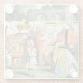 不思議の国のアリス ガラスコースター (裏面)