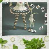 不思議の国のアリス キッチンタオル (折り畳み)