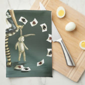 不思議の国のアリス キッチンタオル (四つ折り)