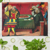 不思議の国のアリス キッチンタオル (折り畳み)