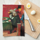 不思議の国のアリス キッチンタオル (四つ折り)