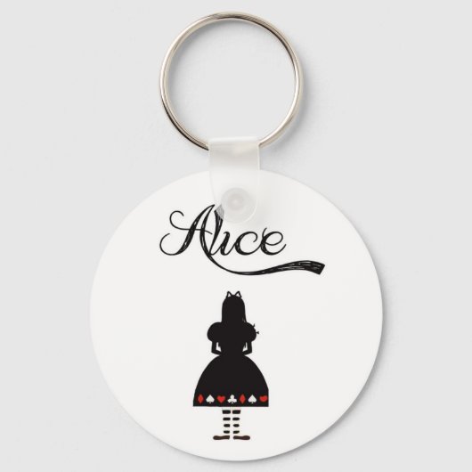 不思議の国のアリス キーホルダー (正面)