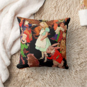 不思議の国のアリス クッション (ブランケット)