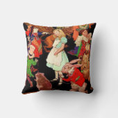 不思議の国のアリス クッション (裏面)