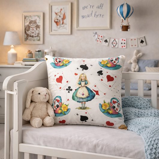 不思議の国のアリス クッション
