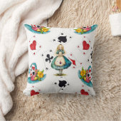 不思議の国のアリス クッション (ブランケット)