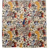 不思議の国のアリス シャワーカーテン (正面)