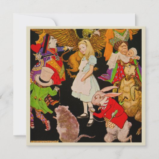 不思議の国のアリス シーズンカード (正面)