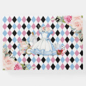 不思議の国のアリス スウィート16 バースデー キンセアニェラ ゲストブック (裏面)