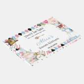 不思議の国のアリス スウィート16 バースデー キンセアニェラ ゲストブック (コーナー)