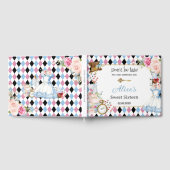 不思議の国のアリス スウィート16 バースデー キンセアニェラ ゲストブック (全面)