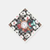 不思議の国のアリス スタンダードカクテルナプキン (角)