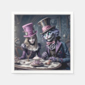 不思議の国のアリス スタンダードカクテルナプキン (正面)