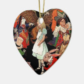 不思議の国のアリス セラミックオーナメント (左)