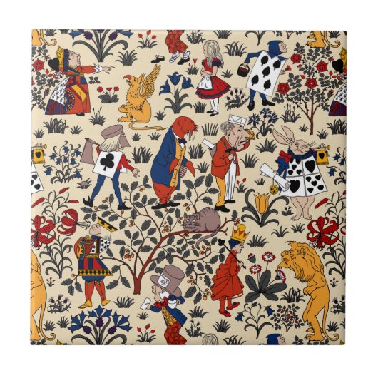 不思議の国のアリス タイル (正面)