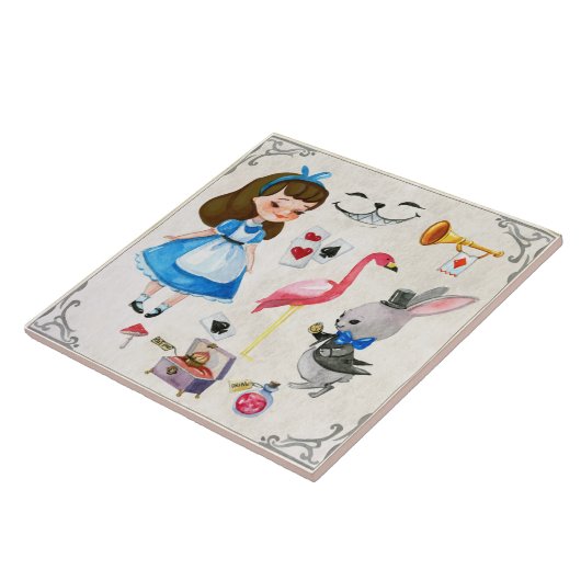 不思議の国のアリス タイル (側面)