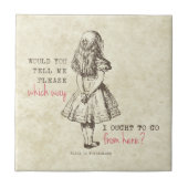 不思議の国のアリス タイル (正面)