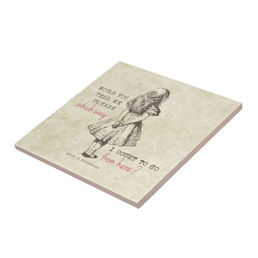 不思議の国のアリス タイル (側面)