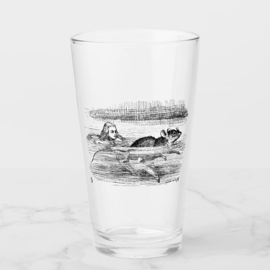 不思議の国のアリス タンブラーグラス (正面)