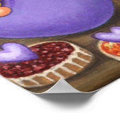 不思議の国のアリス&ダイナ猫かわいい童話 ポスター (角)