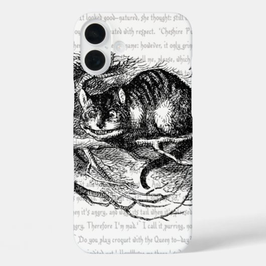 不思議の国のアリス｜チェシャ猫のケースマイトi Case-Mate iPhoneケース (裏面)