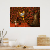 不思議の国のアリス – チェシャ猫 ポスター (キッチン)