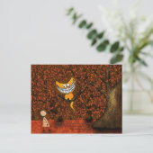 不思議の国のアリス – チェシャ猫 ポストカード (スタンド正面)