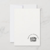 不思議の国のアリス ツイードルダム＆ツイードルディー パーティー サンキューカード (裏面)