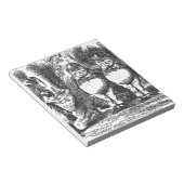 不思議の国のアリス ノートパッド (アングル)