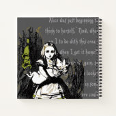 不思議の国のアリス ノートブック (裏面)