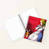 不思議の国のアリス ノートブック (内部)