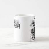 不思議の国のアリス、ハムティ・ダンプティとアリス コーヒーマグカップ (中央)