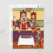 不思議の国のアリス:ハートのジャックの裁判 ポストカード (正面/裏面)