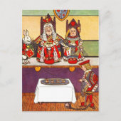 不思議の国のアリス:ハートのジャックの裁判 ポストカード (正面)