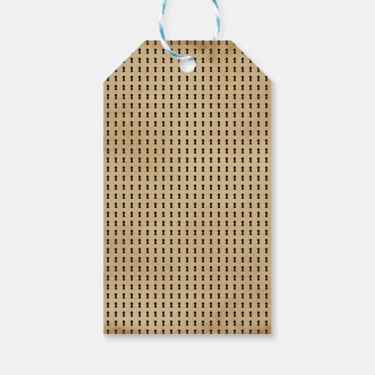 不思議の国のアリス、ハートの女王、コウテイペンギン ギフトタグ (裏面)