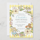 不思議の国のアリス パーソナライズパーティー 招待状 (正面)