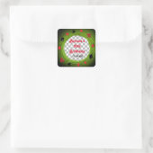 不思議の国のアリス ファンタジー 紅茶パーティー スワール ステッカー (バッグ)