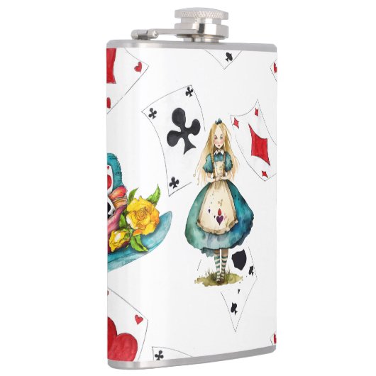 不思議の国のアリス フラスク (右)