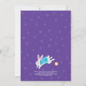 不思議の国のアリス ブライズシャワー 招待状 (裏面)