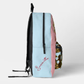 不思議の国のアリス プリントバックパック (左)