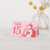 不思議の国のアリス プレイスカード (裏面)