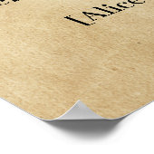 不思議の国のアリス、ヘラルドやる気を起こさせる引用文 ポスター (角)