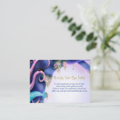 不思議の国のアリス、ベビーのための本、赤ちゃんシャワー エンクロージャーカード (スタンド正面)