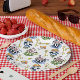 不思議の国のアリス ペーパープレート