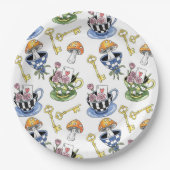 不思議の国のアリス ペーパープレート (正面)