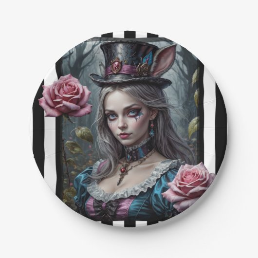 不思議の国のアリス ペーパープレート (正面)