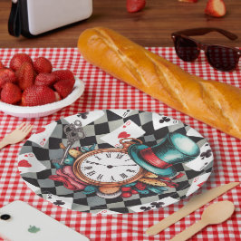 不思議の国のアリス ペーパープレート