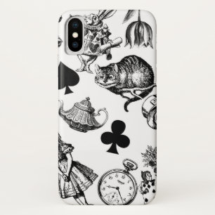 不思議の国のアリス ホワイトラビット ワンダーランド クラシック iPhone X ケース