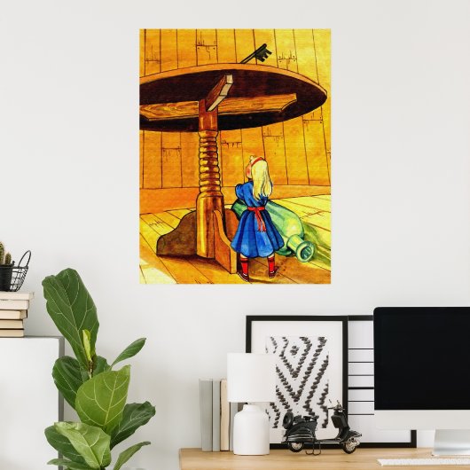 不思議の国のアリス ポスター (ホームオフィス)