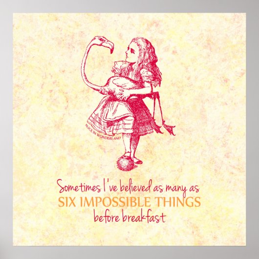 不思議の国のアリス ポスター (正面)